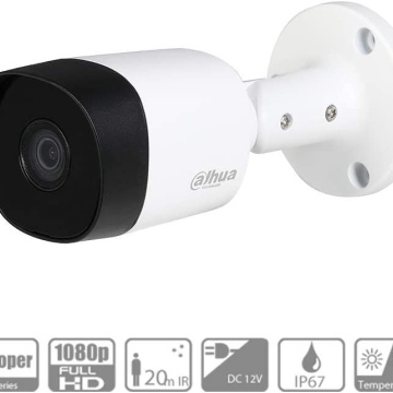 DH-HAC-B1A21N-0280B  - CAMARA 4 EN 1 1/2.7" CMOS 1080P TIPO BALA PLASTICA LENTE 2.8MM FOV 103° DWDR IR 20M IP67