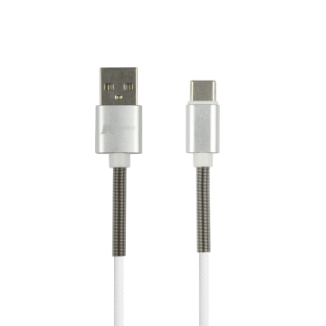 CABLE USB TRENZADO TIPO C 1.2M