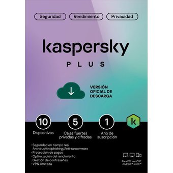 KL1047DDAFS - KASPERSKY PREMIUM / 1 DISPOSITIVO / 1 AÑO / BASE