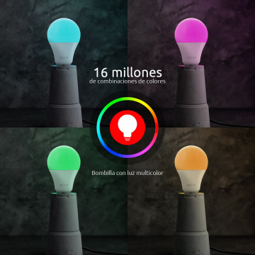 BOMBILLA INTELIGENTE WIFI 800 LUMENS