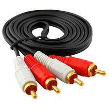 CABLE RCA 2X2 GOLD 3M