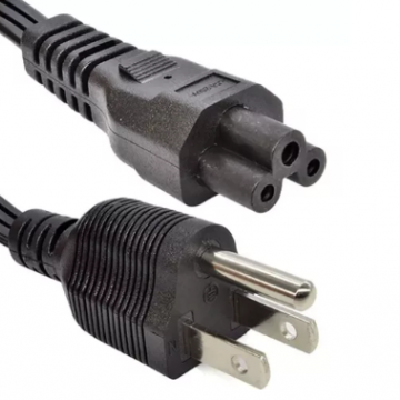 CABLE DE PODER TIPO TREBOL 5M