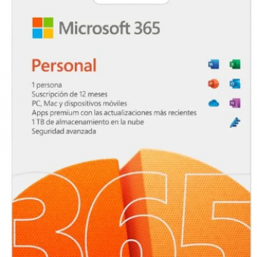 MICROSOFT 365 PERSONAL 1 AÑO ESD