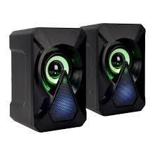 SPEAKERS SOLO USB + TIPO C RGB PARA PC