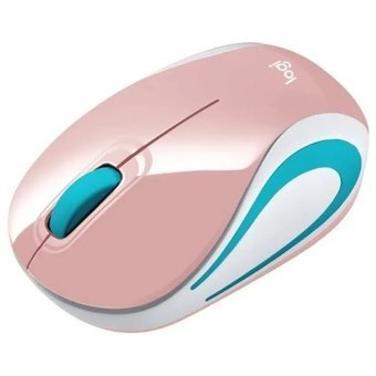 MOUSE INALAMBRICO LOGITECH M187 ROSADO