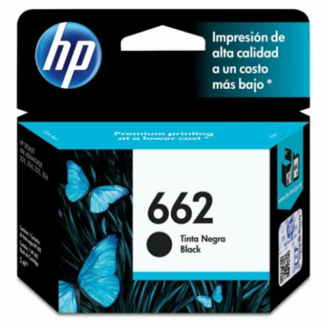 CARTUCHO DE TINTA HP 662 NEGRO