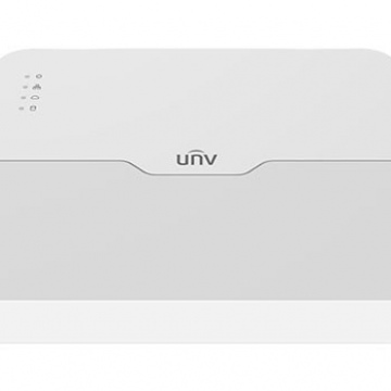 UNV-NVR301-  08LS3-P8 - 8-CH, 1 SATA interface, 8 PoE, Smart 1U, H.265&4K