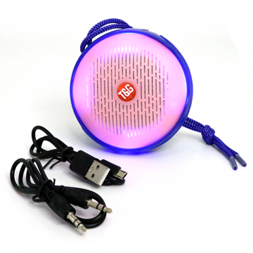 SPEAKER BT LED MINI 607 - AZUL