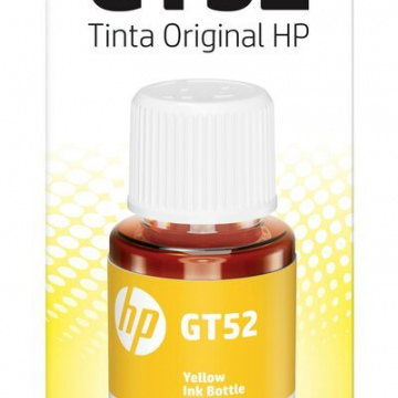 BOTELLA DE TINTA HP GT52 AMARILLO