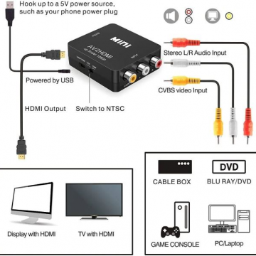 CONVERTIDOR RCA A HDMI B540 10870